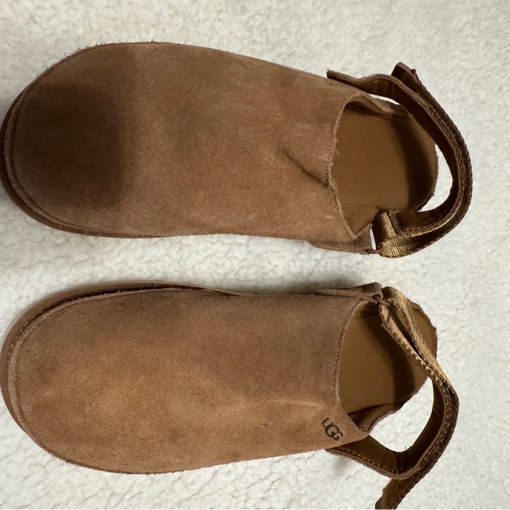 UGG Tan Suede Slippers